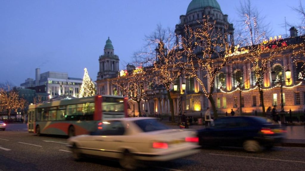 Today Belfast is littered with forlorn sites that echo the failed dreams and lost fortunes of local property developers. Photograph: Pacemaker