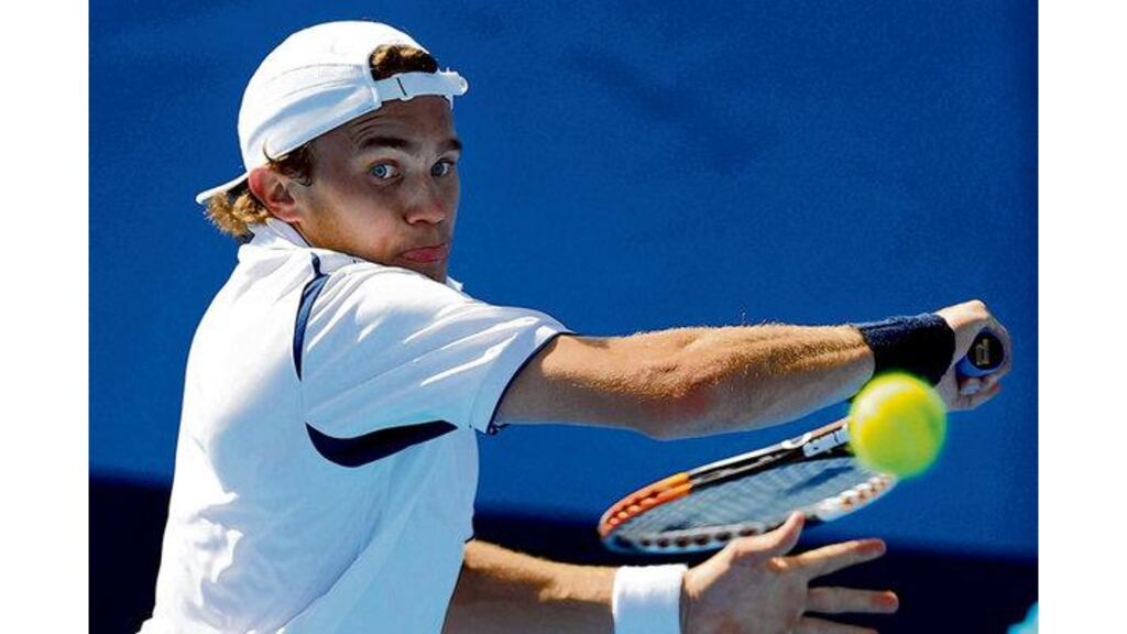 Louk Sorensen returns to American John Isner.