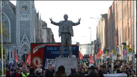 Hundreds march in Dublin May Day Parade against austerity policy