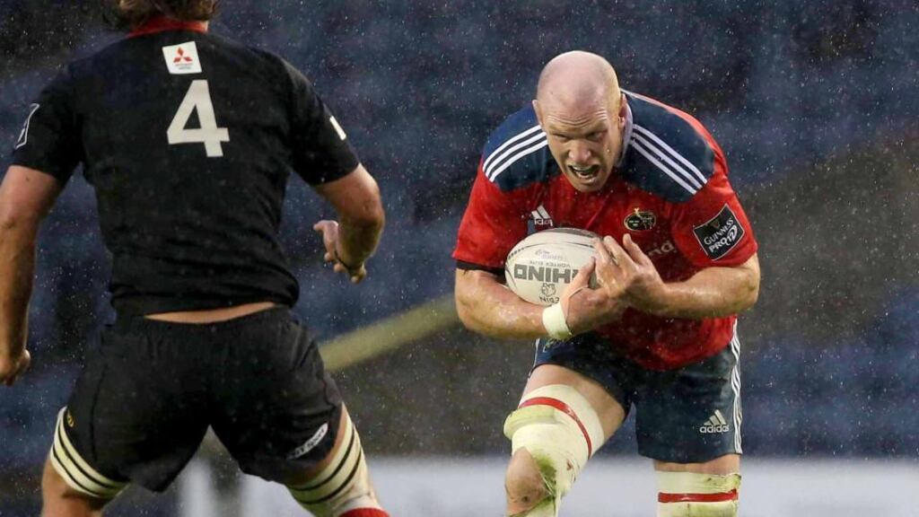 A number of Top 14 clubs are monitoring Paul O’Connell’s situation. Photograph: Billy Stickland/Inpho