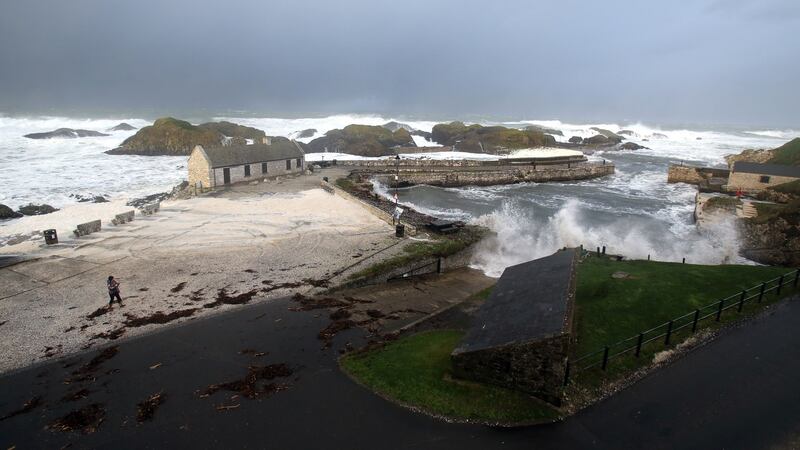 Ballintoy Bay is Lordsport Harbour in season two. Photograph:  Paul Faith/AFP/Getty Images