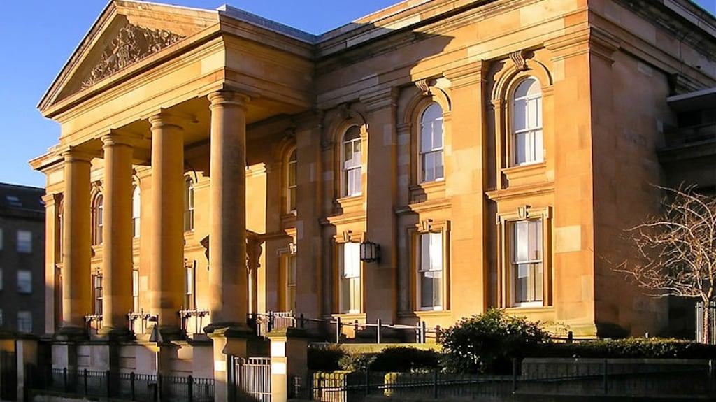 Following a five-day trial at Dundee sheriff court, a jury found Dunn guilty of endangering the child’s life by repeatedly striking her on the head and body and striking her against an unknown object or objects.  Photograph: Maciej Lewandowski