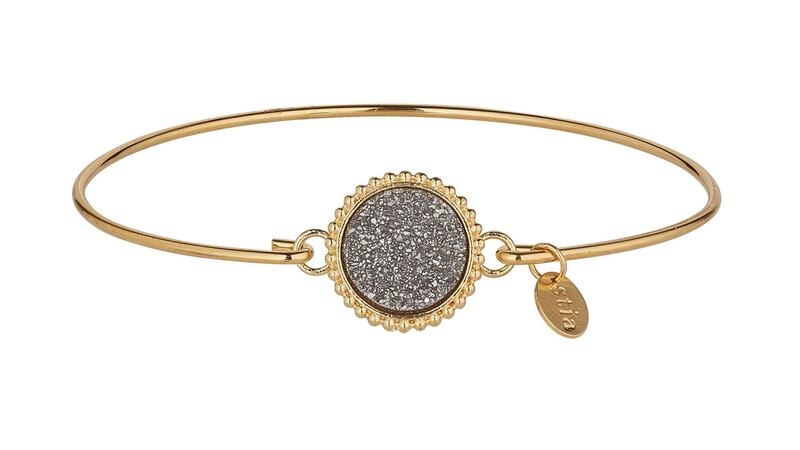 14kt gold filled bangle, €75, Mo Muse, Powerscourt Centre, Dublin