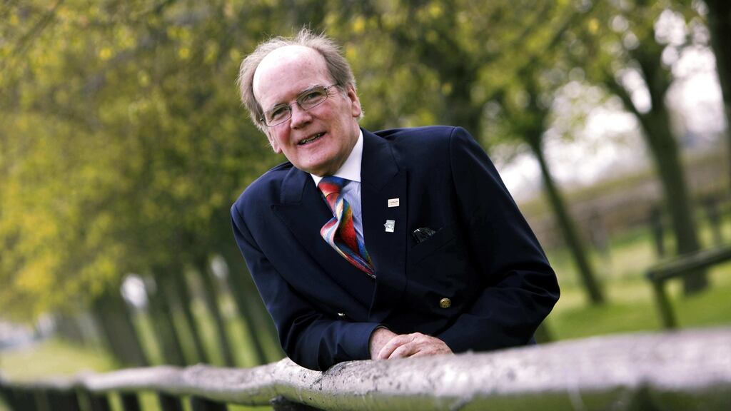 Founder of Alltech, Dr Pearse Lyons transformed the agriculture industry. Photograph: Finbarr O’Rourke