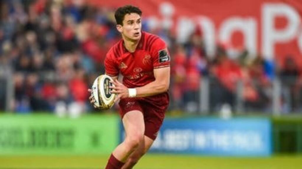 Joey Carbery: “If you see something, have a go for it, and obviously if it doesn’t work out it’s your responsibility. But there’s never ever really a boundary put on you.” Photograph: Getty Images
