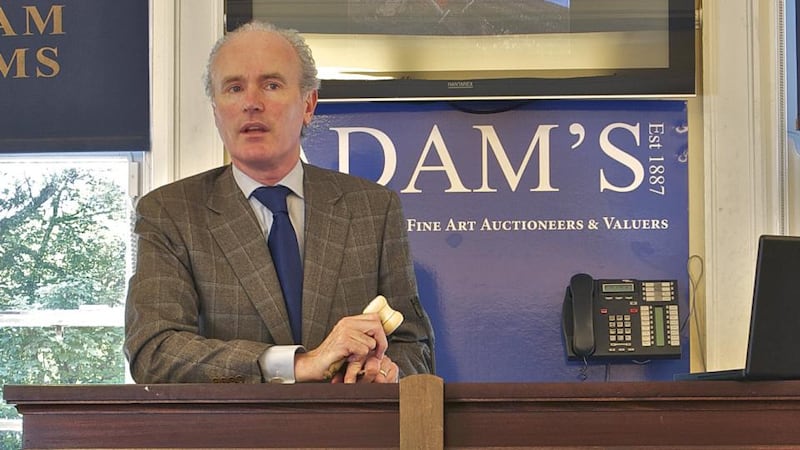 Auctioneer James O’Halloran said the family that bought Paul Henry’s painting ‘The Potato Diggers’ had come to Dublin to view the painting last week and had been “blown away by it”.