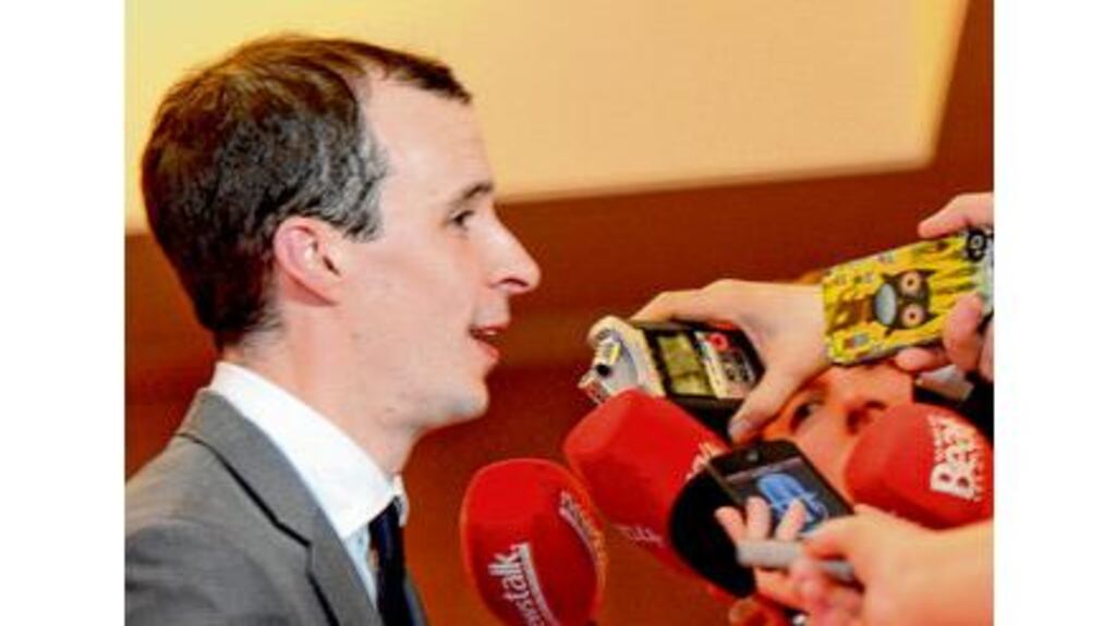 At the awards, clockwise from top: Jack Reynor, best actor for What Richard Did, with Madeline Mulqueen; Charlie Murphy, best TV actress for Love/Hate; Tom Vaughan Lawlor, best TV actor for Love/Hate photograph: cyril byrne