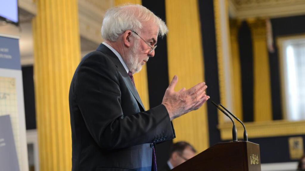 Constitutional convention chairman Tom Arnold: Mr Arnold said he was looking forward to a “fair and open” discussion where all members would have an equal say. Photograph: Dara Mac Dónaill