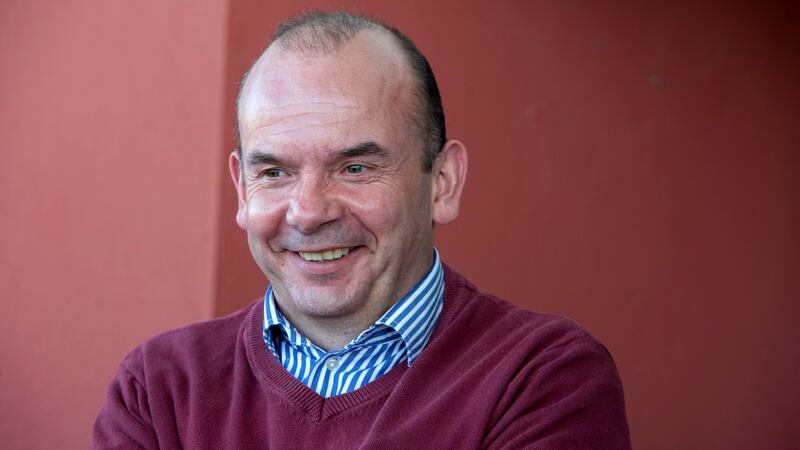 Greyhound owner Pat O’Donovan from Bishopstown: accepts that doping happens and dogs are shot in knackeries, but he insists the majority in the sport are innocent. Photograph: Michael Mac Sweeney/Provision