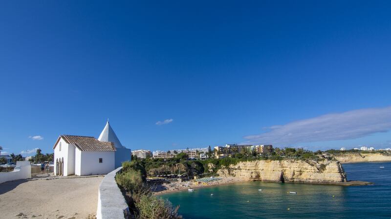 The chapel Capela Nossa Senhora da Rocha near Armacao de Pera. Photograph: iStock