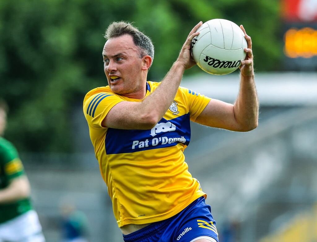 Clare's David Tubridy, the all-time leading points scorer in the National League, had to call time on his playing career because of injury. Photograph: Lorraine O’Sullivan/Inpho