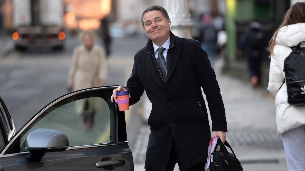 Minister for Finance and Eurogroup president Paschal Donohoe says resolution is needed between member states and the European Parliament to finalise a recovery plan. Photograph: Dara Mac Dónaill