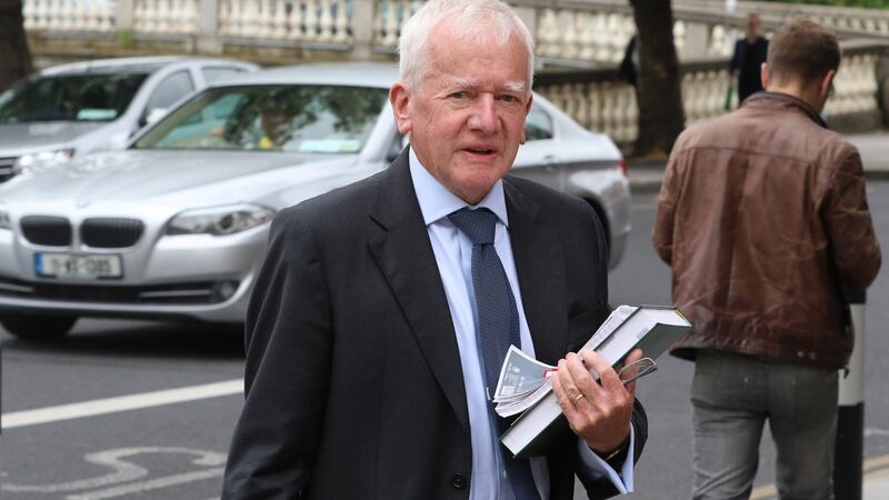 Former High Court judge Barry White who returned to practise as a barrister after retiring from the bench. Photograph: Collins Courts.