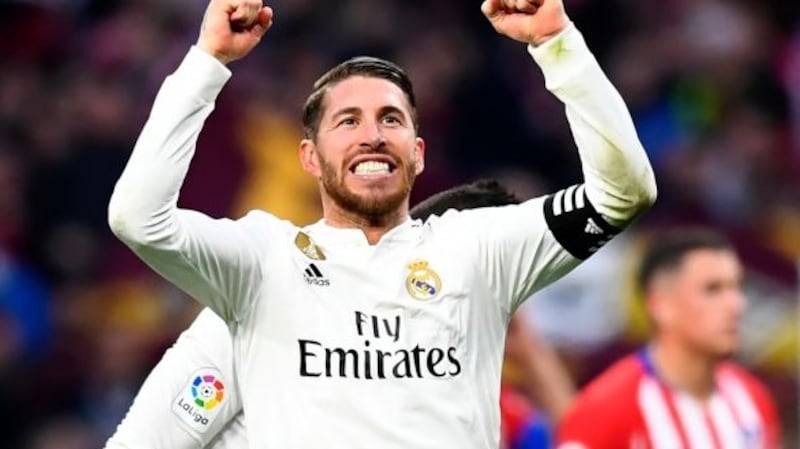 Real Madrid’s decorated captain Sergio Ramos: A winner but at what cost? Photograph: Gabriel Bouys/AFP/Getty Images