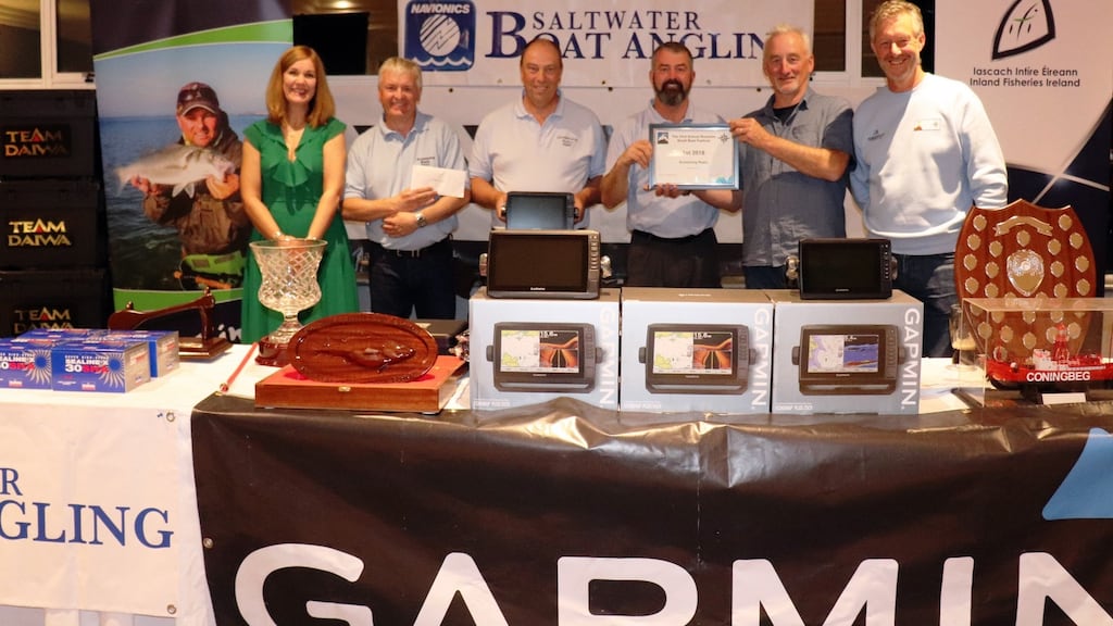 The Screaming Reels team, winners of Rosslare Small Boats Competition