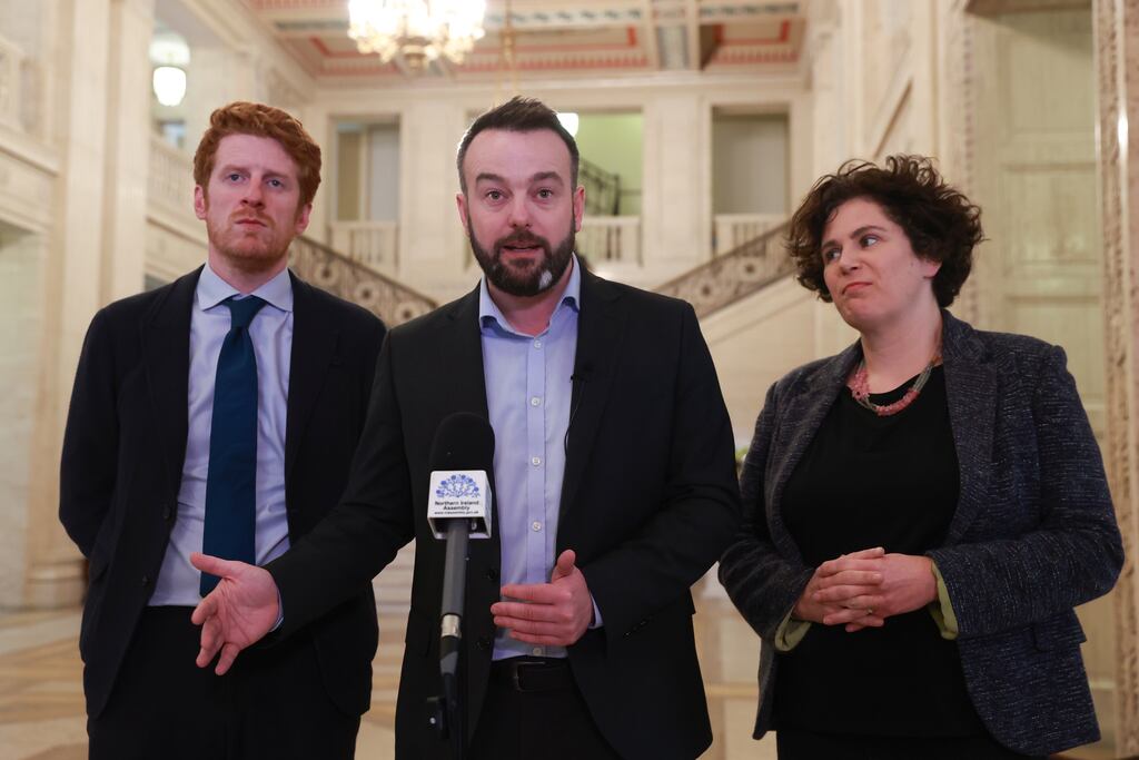 SDLP: Matthew O'Toole has endorsed Claire Hanna as the new leader after Colum Eastwood announced his resignation. Photograph: Liam McBurney/PA