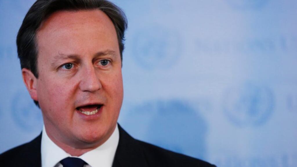 David Cameron: he emailed party members and acknowledged differences of opinion. Photograph: Brendan McDermid/Reuters