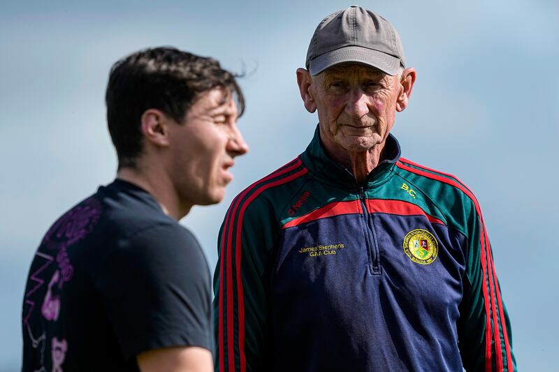 James Stephens manager Brian Cody during the Kilkenny Senior Hurling Championship relegation semi-final on September 15th. Photograph: James Lawlor/Inpho