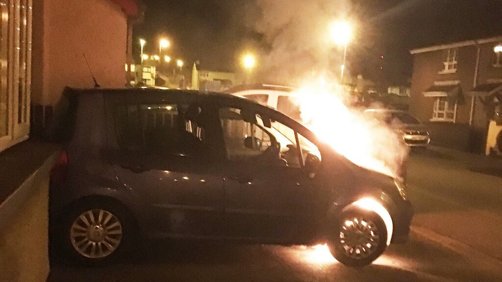Sinn Féin councillor Kevin Campbell’s car was set on fire outside his home in Derry overnight.
