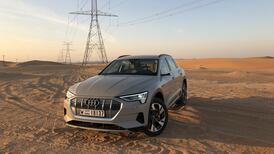 Audi’s E-Tron electric crossover surges past its German rivals