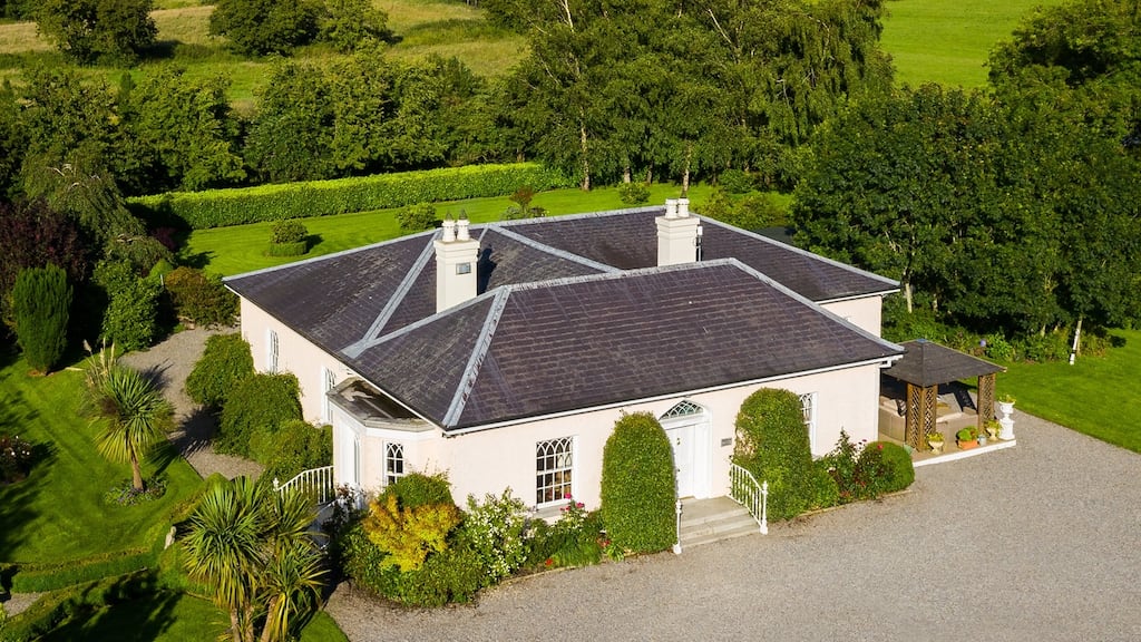 Wolfstown House is for sale at €925,000 through Sherry FitzGerald Country Homes. Photograph: Niamh Whitty/www.pictureitsold.ie