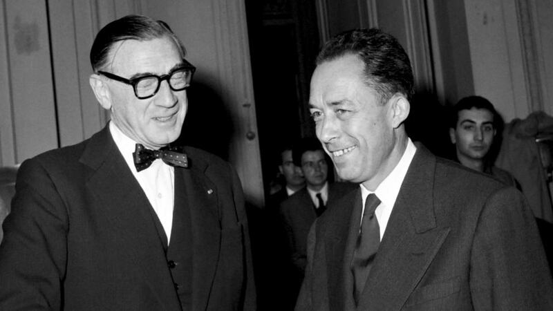Albert Camus was awarded the Nobel Prize for Literature in 1957, at which point he had published The Outsider, The Plague, The Myth of Sisyphus, The Fall and The Rebel. Photograph: AFP/Getty Images