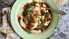 Turkish eggs (cilbir)