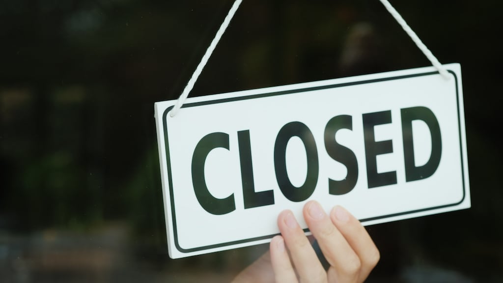 All restaurants and bars must close by 8pm under new restrictions. Photograph: iStock