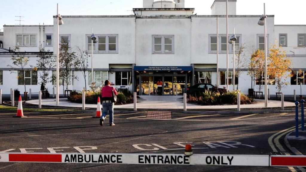 Significant concerns over the quality and safety of maternity services at Midland Regional Hospital in Portlaoise existed as far back as 2007 but were not acted upon, according to the draft report from the State’s health watchdog. Photograph: Matt Kavanagh