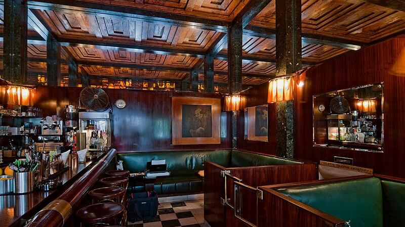 The Loos Bar in Vienna, designed by Adolf Loos. Photograph: Urs Schweitzer/Imagno/Getty