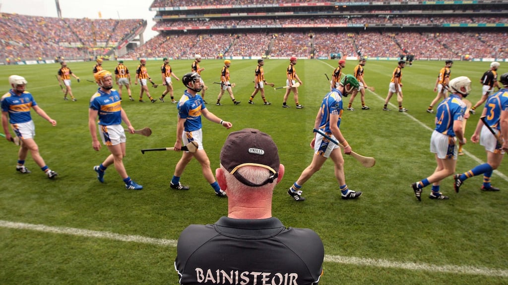 Kilkenny manager Brian Cody watches the teams at Croke Park: the Black Cats have not dazzled with their usual quality this summer. Photograph: Morgan Treacy/Inpho