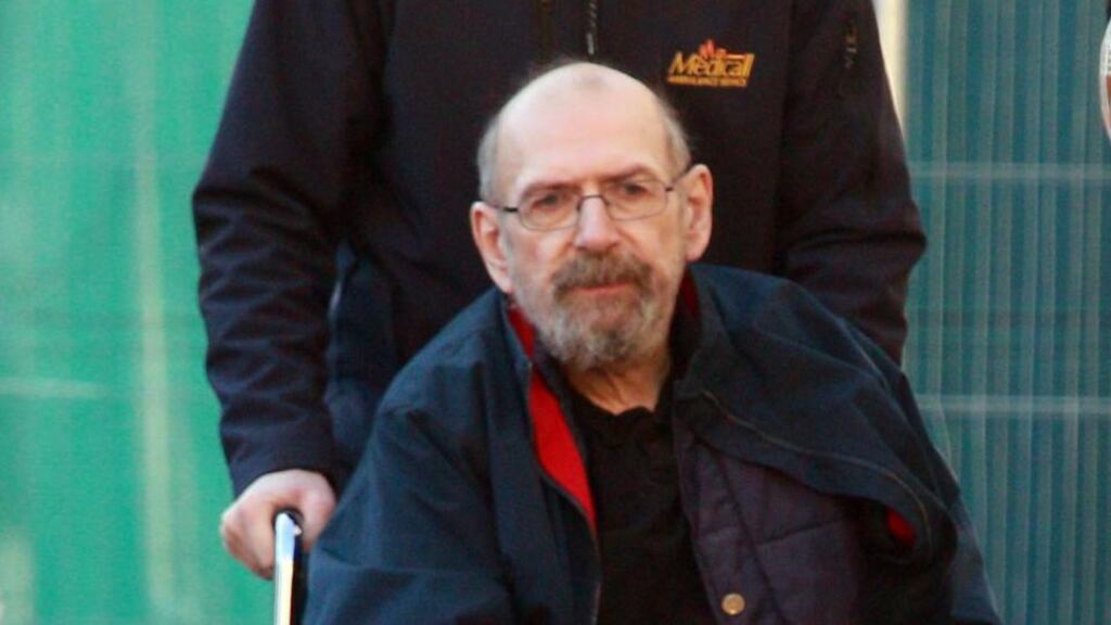 Adam Busby at the Four Courts after he lost his Supreme Court appeal against an order for his extradition to Scotland. Photograph: Collins.