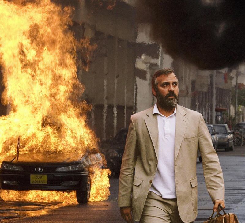 George Clooney in Syriana, for which he won an Oscar