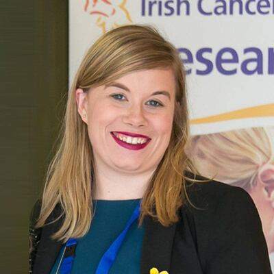 Dr Claire Kilty, the acting head of research with the Irish Cancer Society: 'There is so much hope offered by cancer research, which is really important to patients and their loved ones.'