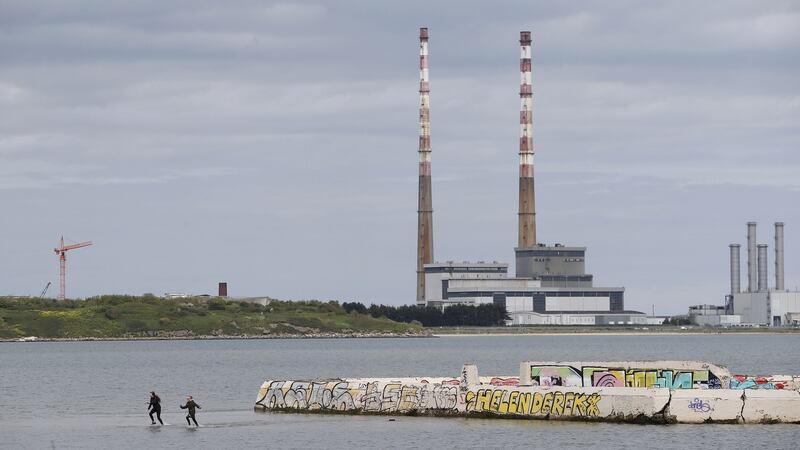 A scheme to infill Dublin Bay for housing, including part of Sandymount Strand, was proposed by Patrick Abercrombie 100 years ago. Photograph: Nick Bradshaw for The Irish Times