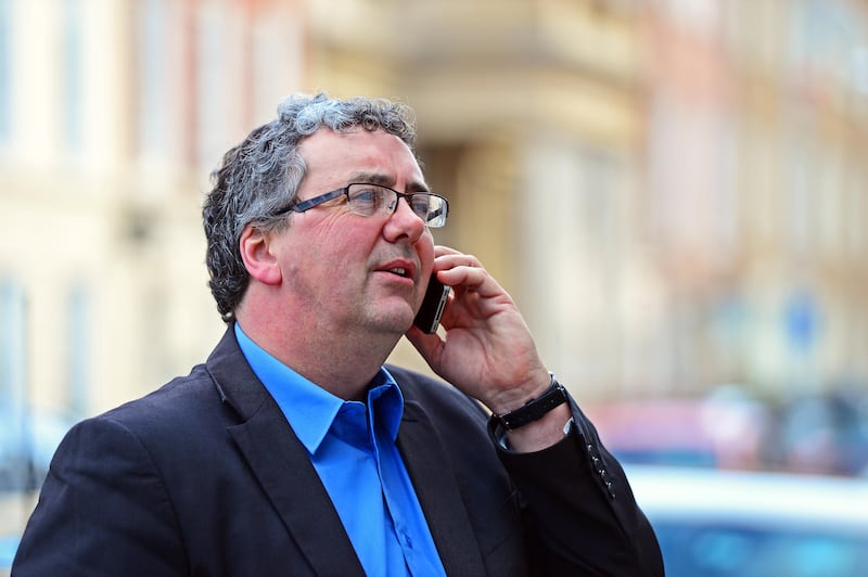 Thomas Pringle TD pictured after Europe's highest court had dismissed a challenge to the European Stability Mechanism, in Dublin.
Photograph: Eric Luke/The Irish Times