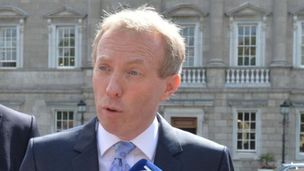 Fianna Fáil communications spokesman Timmy Dooley said a proposed new minister for the media is ‘about the preservation and protection of quality journalism’. Photograph: Alan Betson.