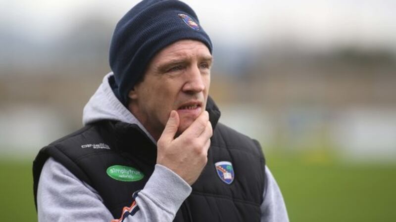 Kieran McGeeney’s Armagh should have been promoted from Division Two. Photograph: Lorcan Doherty/Inpho