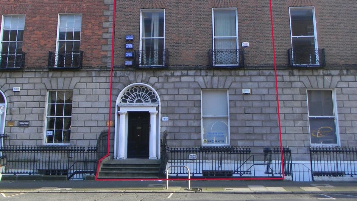 21 Fitzwilliam Place: was guiding €2.7 million but sold for €3.101 million through Knight Frank