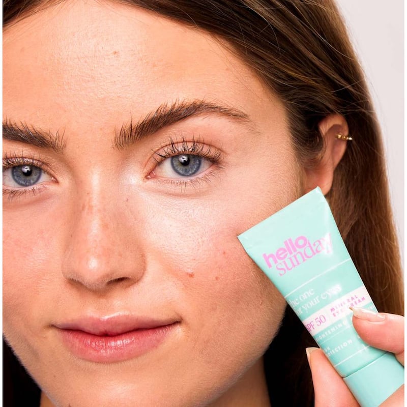 Hello Sunday SPF50 Mineral Eye Cream is priced at €24 from Boots