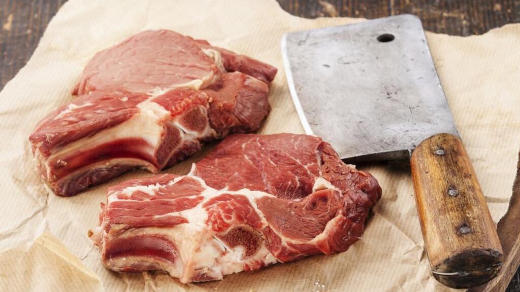 Meat exports have fallen from €15m to just €58,000. Photograph: iStockphoto