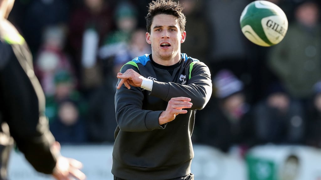 “Carbery is a wonderfully talented player – possibly the most talented in the Irish squad – but...?” Photograph: Billy Stickland/INPHO
