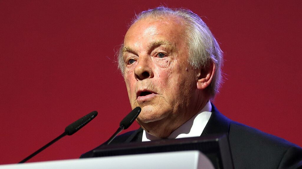 Professional Footballers’ Association chief executive Gordon Taylor has raised the possibility that halves may be shorter than 45 minutes as discussions continue about the Premier League’s return. Photograph: PA