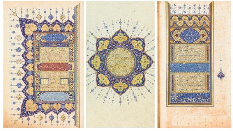 Pages from the Ruzbihan Koran. Copyright: the trustees of the Chester Beatty Library, Dublin