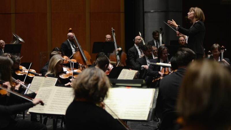 JoAnn Falletta: “Women are much more likely to be willing to be inclusive of the orchestra members.” Photograph: David A Beloff/Getty