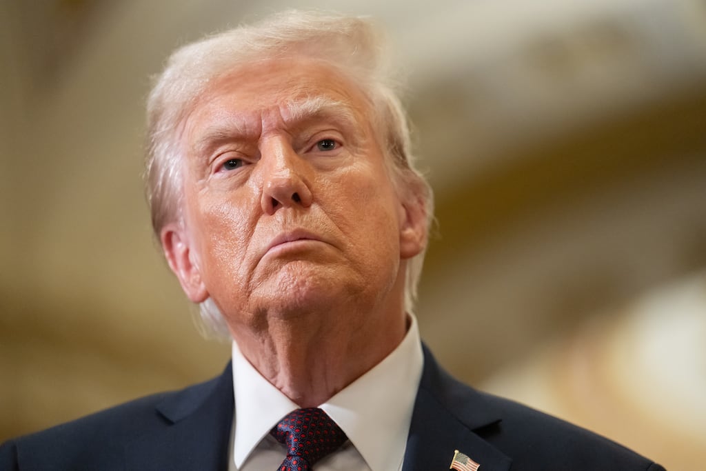 Donald Trump has pledged to impose a ring of tariffs around US imports. Photograph: Getty