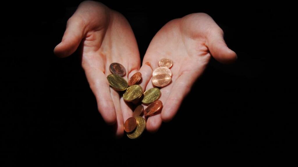 The headline at-risk-of-poverty figures may be out by up to 80,000 people. Photograph: Getty Images