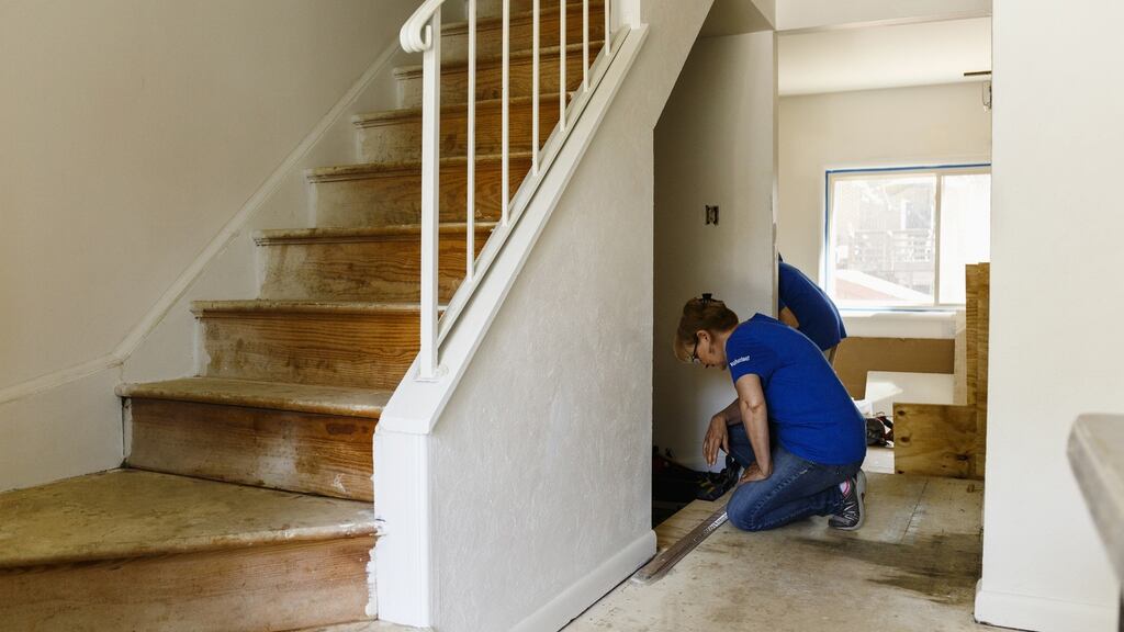 There can be a surprising amount of space under a staircase. Photograph: Getty Images
