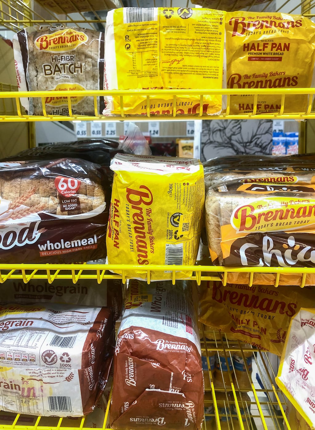 The Brennans sliced pan went viral on social media in 2018. Its founder Joseph Brennan has died aged 82 in Dublin. Photograph: Leah Farrell/Rollingnews.ie