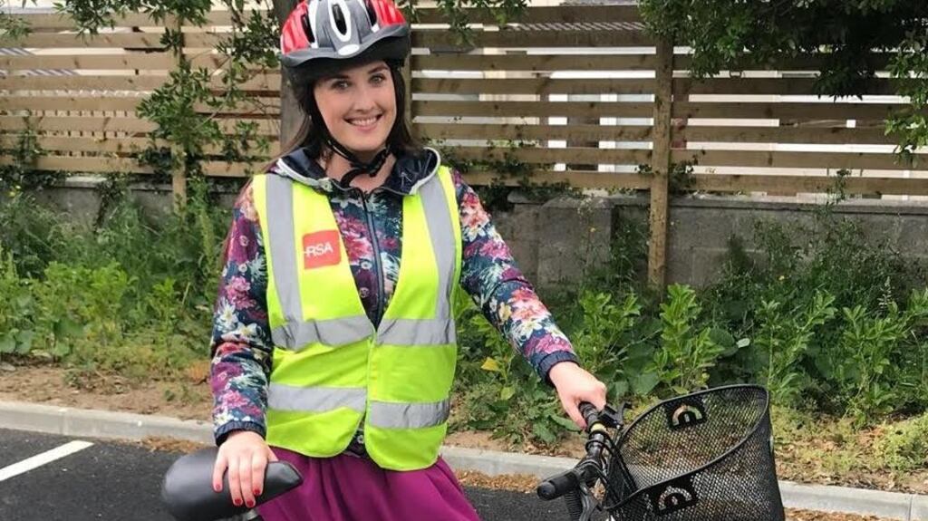 Roseanna Purcell: ‘Taking the proper safety precautions is vital, and I would urge everyone to be safe when they’re on the saddle.’